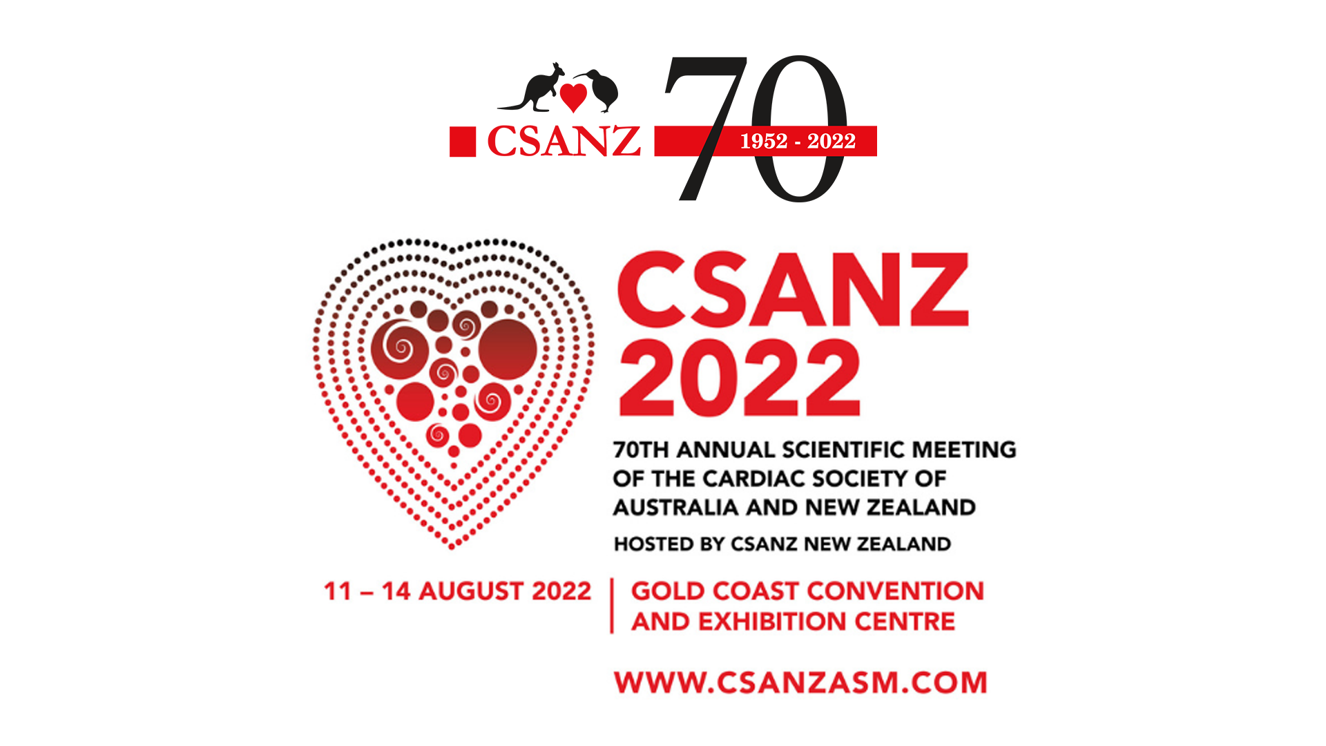 70th Annual Scientific Meeting of the Cardiac Society of Australia and New Zealand
